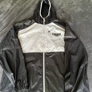 Purdue Columbia Windbreaker